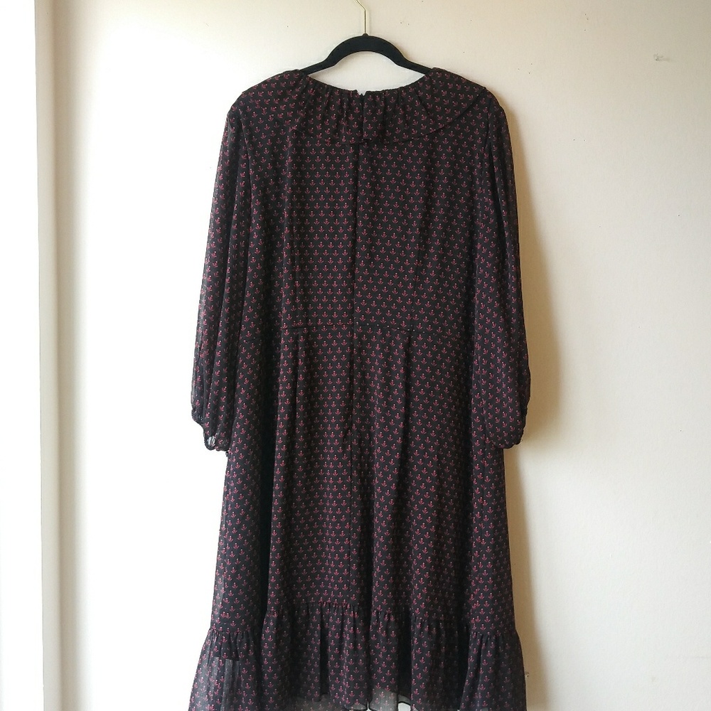 🆕 ADRIANNA PAPELL Evening Wrap Dress - NWT - Picture 4 of 8